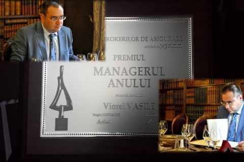 Managerul  Anului  2013  -  Viorel  Vasile  -  in  cadrul  Galei  Premiilor  Brokerilor  de  Asigurare  - Xprimm Media 