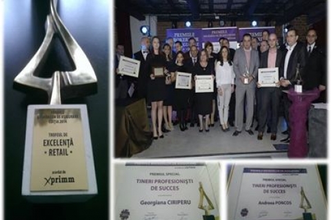 Trofeul  de  Excelenta  "Retail"  -  in  cadrul  Galei  Premiilor  Brokerilor  de  Asigurare  -  Xprimm Media 