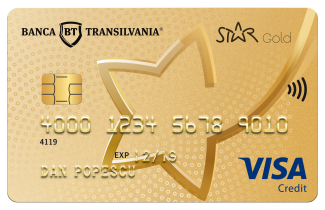 Card Star Gold de la Banca Transilvania