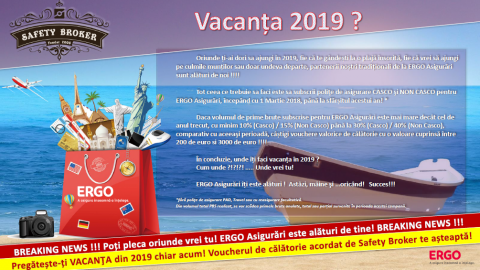 Concurs ”Vacanta 2019? Oriunde vrei tu!”